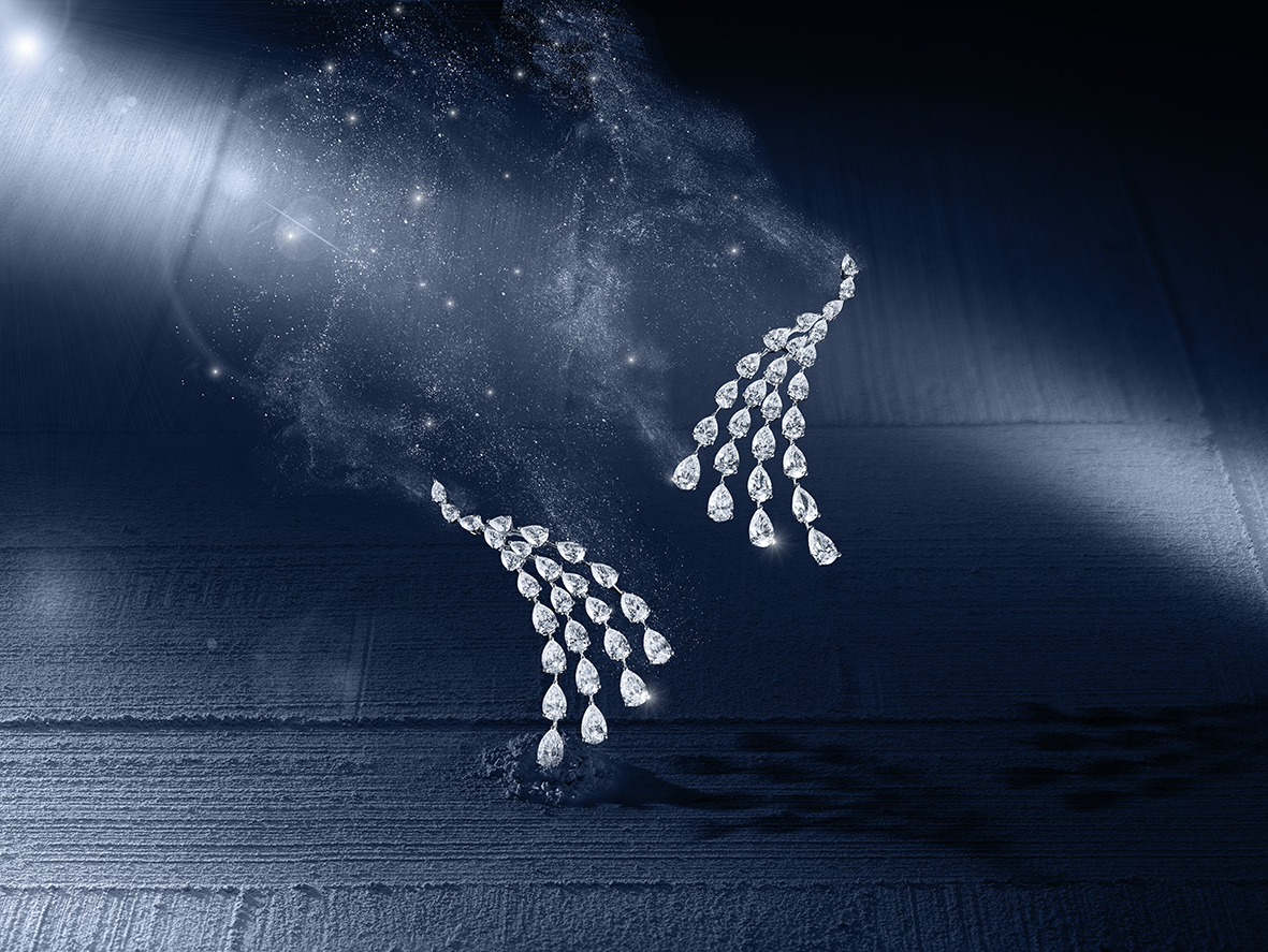 Messika Joaillerie- Calypso earrings- Diamants Celestes Collection